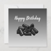 Carte d'anniversaire Licorice Flat Greeting (Devant)