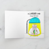 Carte d'anniversaire LIGHT DIFFÉRENTE (Intérieur)