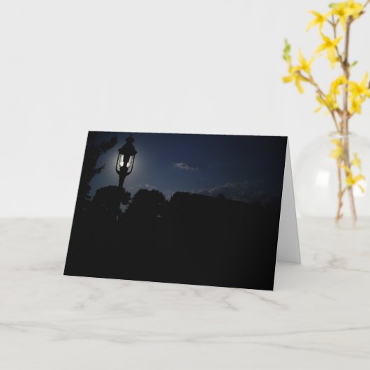 Carte d'anniversaire "Light the Sky" (Fleur jaune)