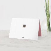 Carte d'anniversaire Little Birdie (Dos)