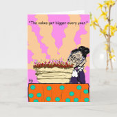 Carte d'anniversaire Living Doll (Fleur jaune)
