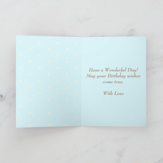 Carte d'anniversaire Llama (Intérieur)