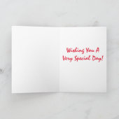 Carte d'anniversaire Louis Wain Cat pour homme per (Intérieur)