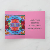 Carte d'anniversaire Lovey You - DD4 (Intérieur)