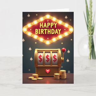 Carte d'anniversaire Lucky Reel