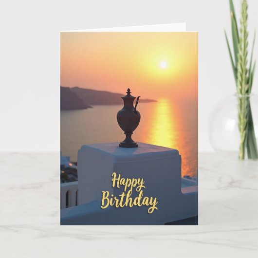 Carte d'anniversaire Luminous Glow (Devant)