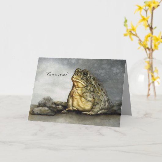 Carte d'anniversaire M. Toad (Fleur jaune)