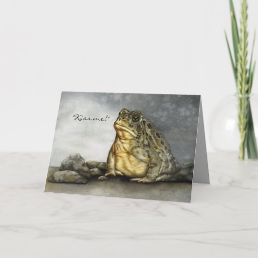 Carte d'anniversaire M. Toad (Devant)