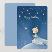 Carte d'anniversaire magique (Devant / Derrière)