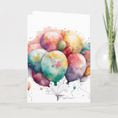 Carte d'anniversaire magique pour une fille magiqu (Dos)