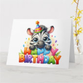 Carte d'anniversaire magnifique (Fleur jaune)