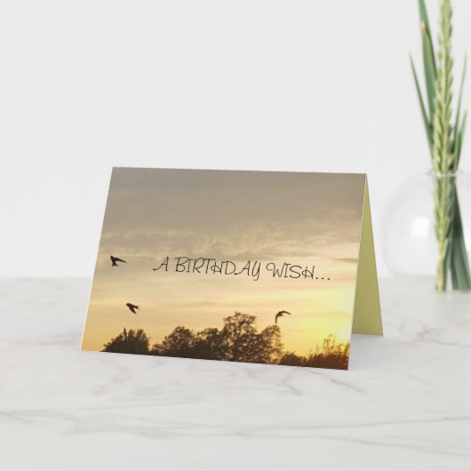 Carte d'anniversaire magnifique (Devant)