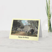 Carte d'anniversaire - Maison Blanche, Washington, (Devant)