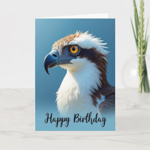 Carte d'anniversaire Majestic Raptor