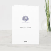 Carte d'anniversaire malheureux (Dos)
