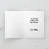 Carte d'anniversaire malheureux (Intérieur)