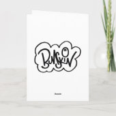 carte d'anniversaire maman (Dos)