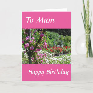 Carte d'anniversaire maman
