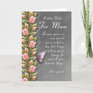 carte d'anniversaire maman - carte d'anniversaire