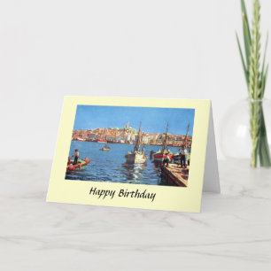 Carte d'anniversaire - Marseille