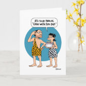 Carte d'anniversaire masculine "éclairée" (Fleur jaune)