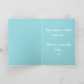 Carte d'anniversaire Mastiff (Intérieur)