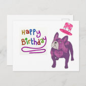 Carte d'anniversaire Mastiff Carte postale (Devant / Derrière)
