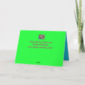 Carte d'anniversaire maximale de Pike (Dos)