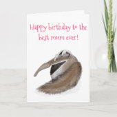 Carte d'anniversaire "meilleure maman jamais" (Devant)