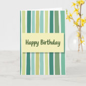 Carte d'anniversaire Mellow Yellow (Fleur jaune)