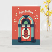 Carte d'anniversaire Melody Cabinet (Fleur jaune)