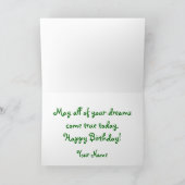 Carte d'anniversaire Mère Nature (Intérieur)