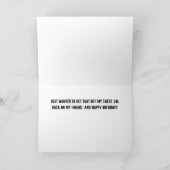 Carte d'anniversaire Metalheads Forever Heaved Met (Intérieur)