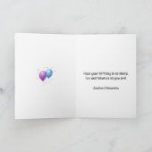 Carte d'anniversaire Mignon Hérisson Vous avez l'a (Intérieur)