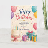 Carte d'anniversaire mignonne (Devant)
