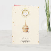 Carte d'anniversaire mignonne (Dos)
