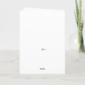 Carte d'anniversaire mignonne 40e pour elle (Dos)