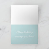 Carte d'anniversaire mignonne de panda (Intérieur)