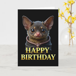 CARTE D'ANNIVERSAIRE MIGNONNE ET AUDACIEUSE DE CHA