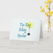 Carte d'anniversaire mignonne Itsy Bitsy (Fleur jaune)