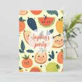 Carte d'anniversaire mignonne Kawaii 3 ans (Debout devant)