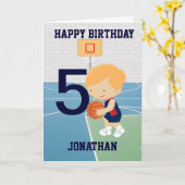 Carte d'anniversaire mignonne personnalisée de (Fleur jaune)