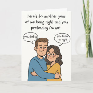 Carte d'anniversaire mignonne - Vous savez que j'a