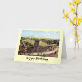 Carte d'anniversaire - Milan (Fleur jaune)