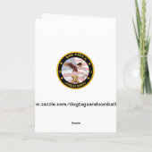 Carte d'anniversaire militaire 2ème guerre mondial (Dos)