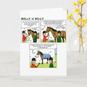 Carte d'anniversaire Milly et Billy (Fleur jaune)