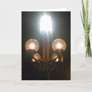 Carte d'anniversaire "Minneapolis Streetlights"