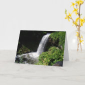 Carte d'anniversaire "Minnehaha Falls #1" (Fleur jaune)