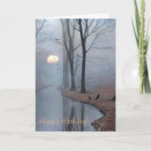 Carte d'anniversaire Misty Morning (Devant)