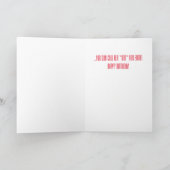 Carte d'anniversaire Mod Bikini Chick (Intérieur)